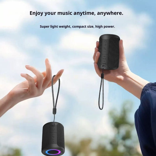 Portable Bluetooth Speaker — 30W, IP68 Waterproof, LED Lights - The Kit List
