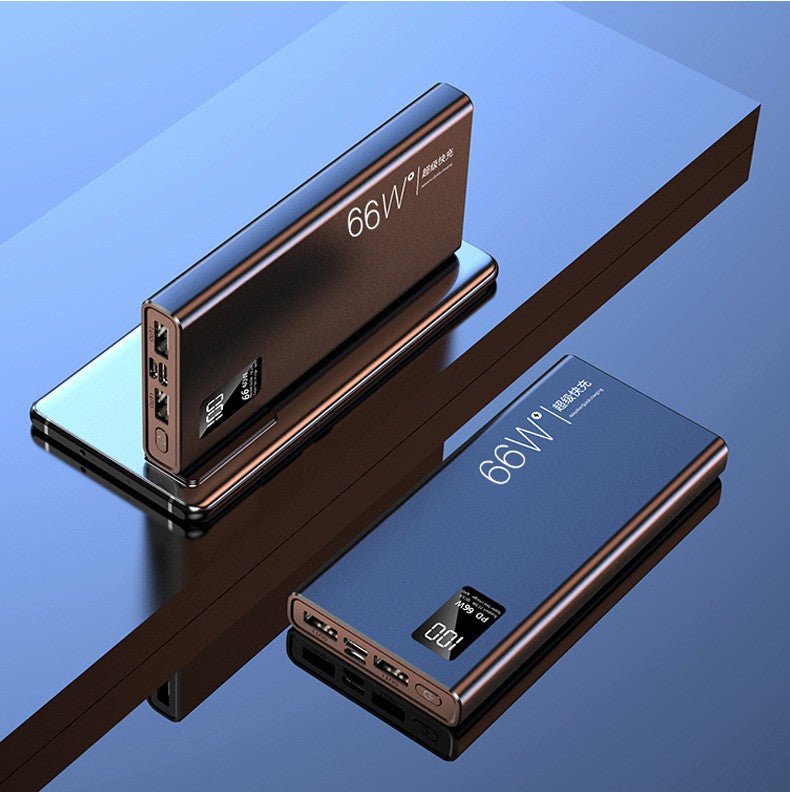 Portable Power Bank 30,000mAh — 66W Fast Charging, LCD Display, Dual USB - The Kit List