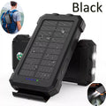 Solar Power Bank — Waterproof, Dual USB, Built - In LED Torch - The Kit List
