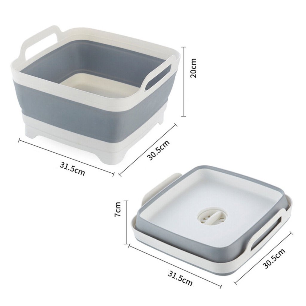 Collapsible Washing Bowl — Foldable Camping Sink, Multi - Purpose - The Kit List