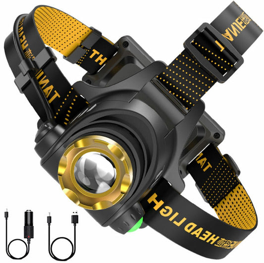 USB Rechargeable LED Head Torch — Twin Pack - The Kit List