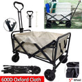 Foldable Camping Trolley Cart — 4 Wheel, 100kg Capacity - The Kit List