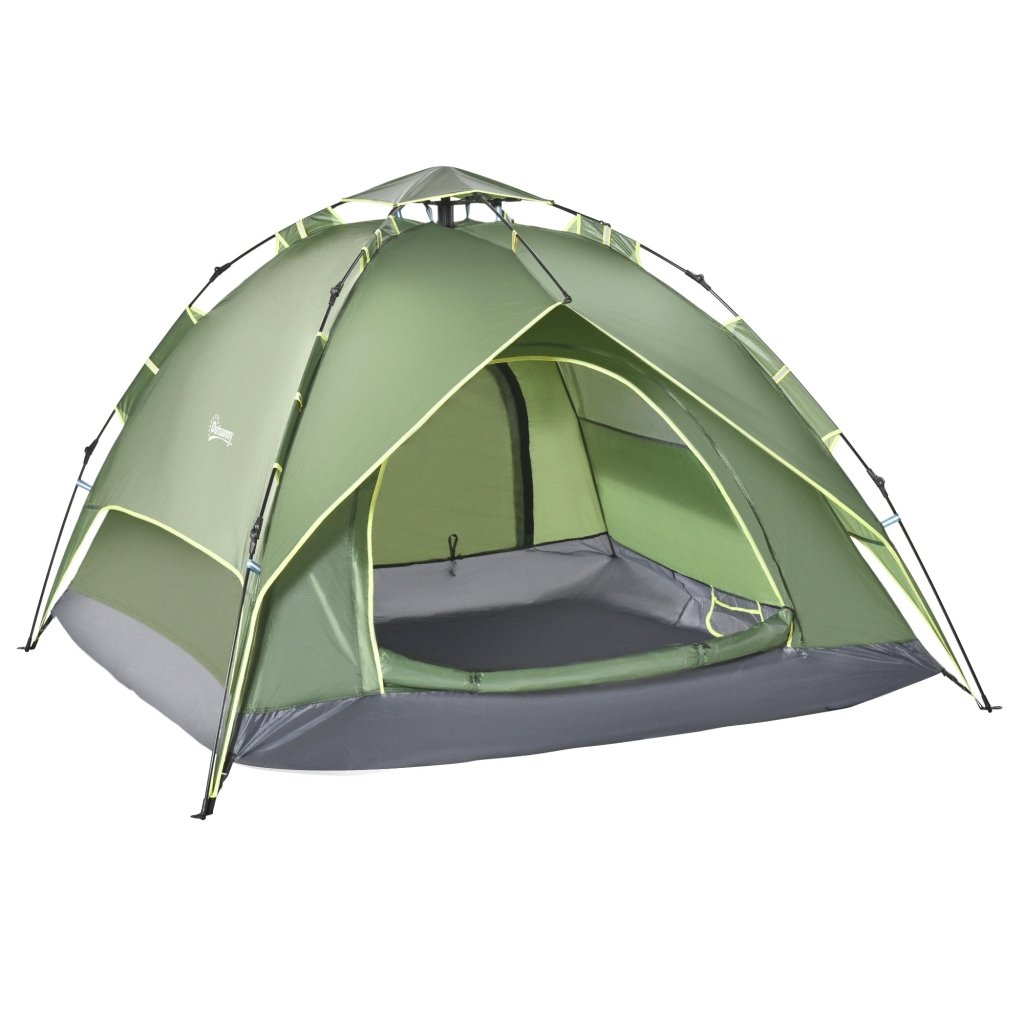 3 Man Automatic Pop - Up Camping Tent — Double Layer, UV Protection - The Kit List
