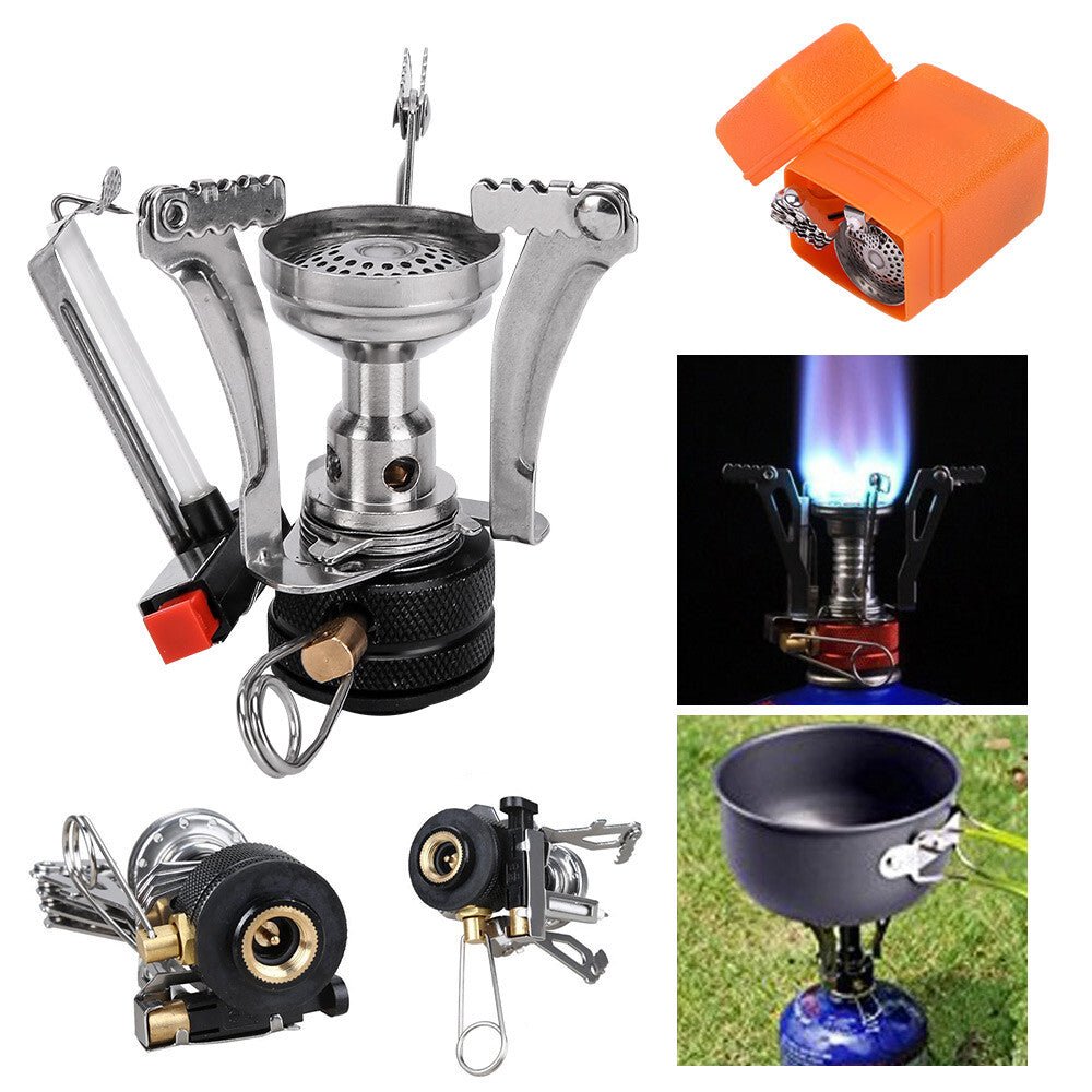 Camping Cookware Set — Portable Gas Stove, Pots, Pans & Utensils Kit - The Kit List